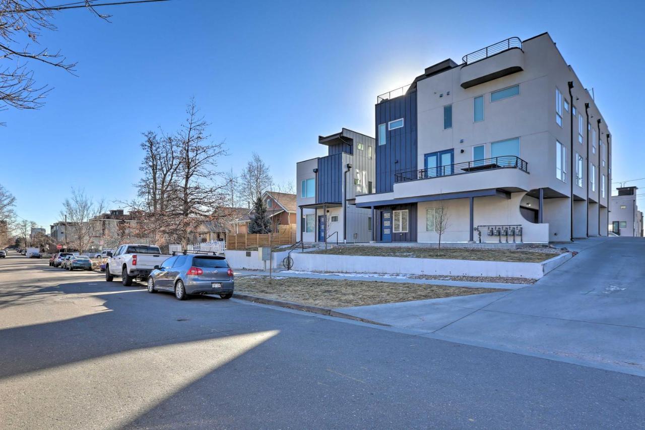 Denver Townhome With Rooftop Deck Walk To Mile High Eksteriør bilde